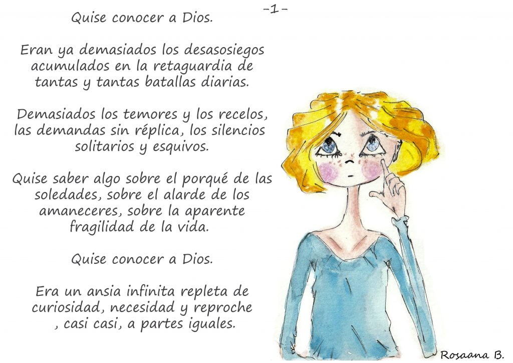 quise conocer a Dios