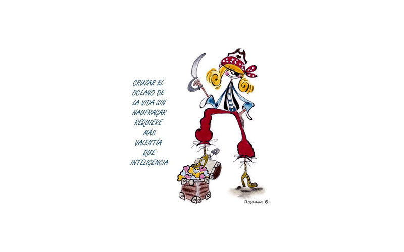 La valentía del corsario