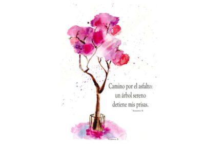 Haiga (Haiku ilustrado) publicado